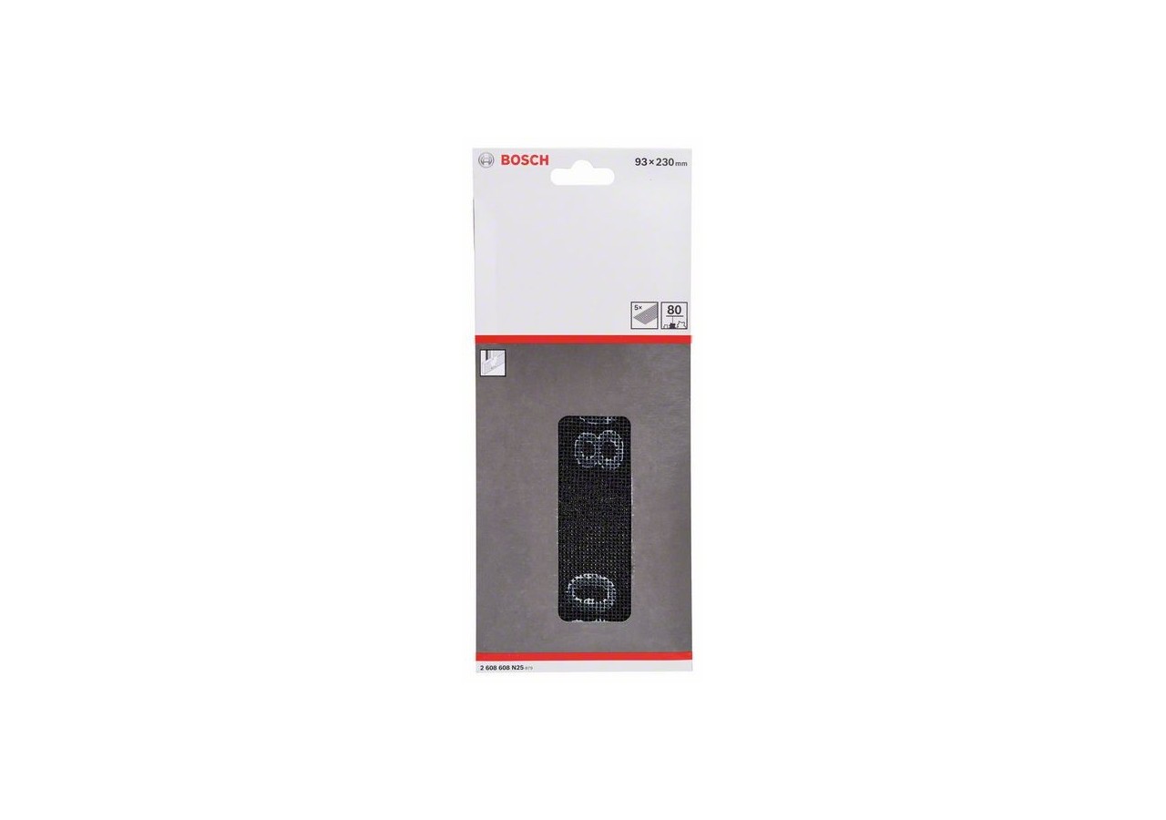 Grilles de ponçage 93 x 230 mm, 80 - 2608608N25 - Bosch