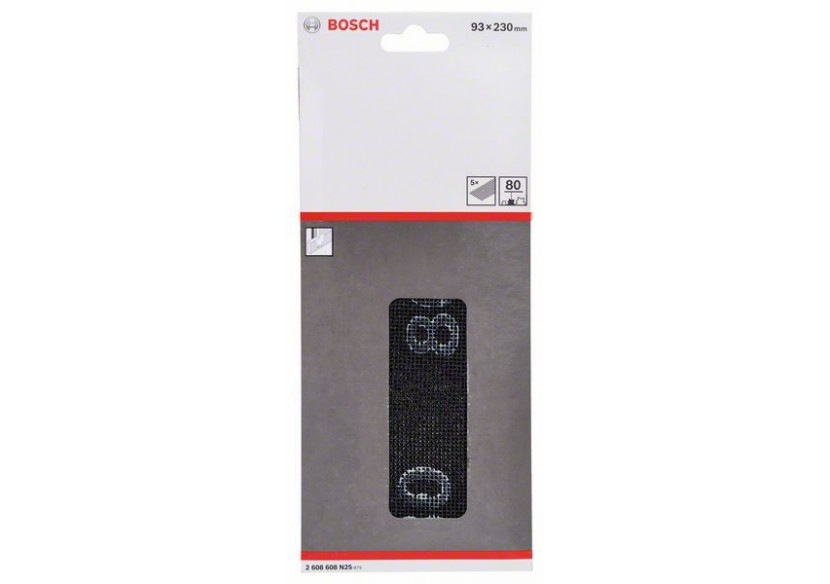Grilles de ponçage 93 x 230 mm, 80 - 2608608N25 - Bosch