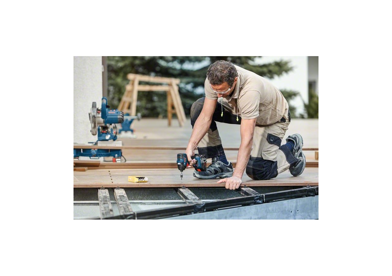 KIT 2 OUTILS : GDR 18V-200 + GSB 18V-55 2x4,0Ah GAL 18V-40 L-Boxx - 06019J2102 - Bosch
