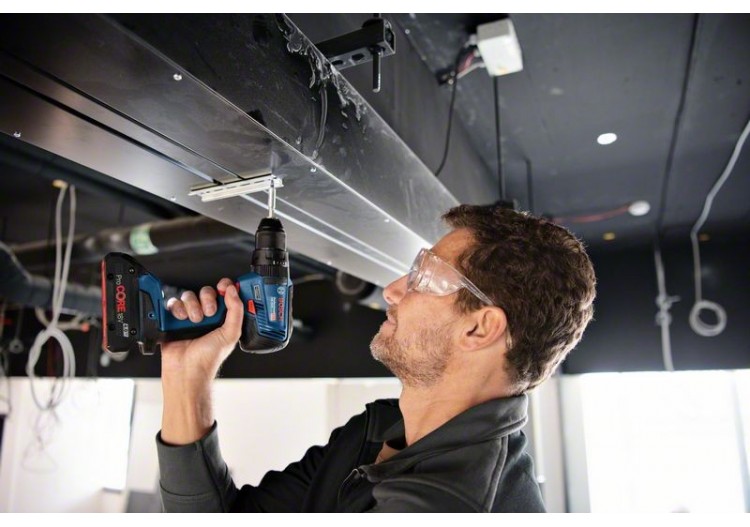 KIT 2 OUTILS GDX 18V-200 + GSB 18V-55 2x4,0Ah GAL 18V-40 L-CASE - 06019J2208 - Bosch