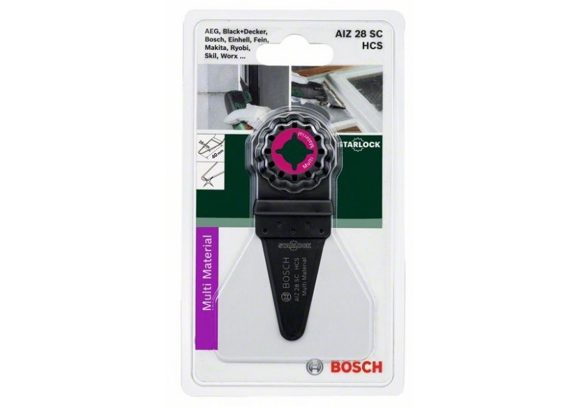 Lame coupe-joint universelle HCS Starlock AIZ 28 SC 28 x 40 mm - 2609256C67 - Bosch