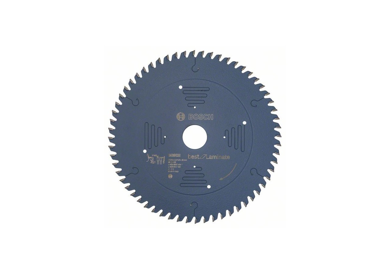 Lame de scie circulaire Best for Laminate 216 x 30 x 2,5 mm, 60 - 2608642133 - Bosch