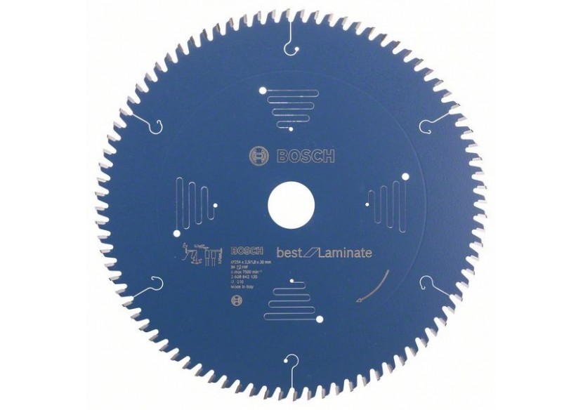 Lame de scie circulaire Best for Laminate 254 x 30 x 2,5 mm, 84 - 2608642135 - Bosch