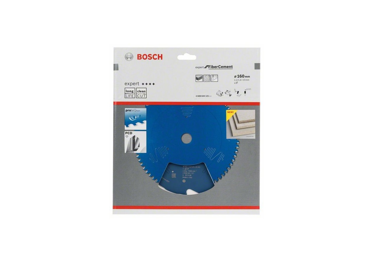 Lame de scie circulaire Expert for Fiber Cement 160 x 20 x 2,2 mm, 4 - 2608644121 - Bosch
