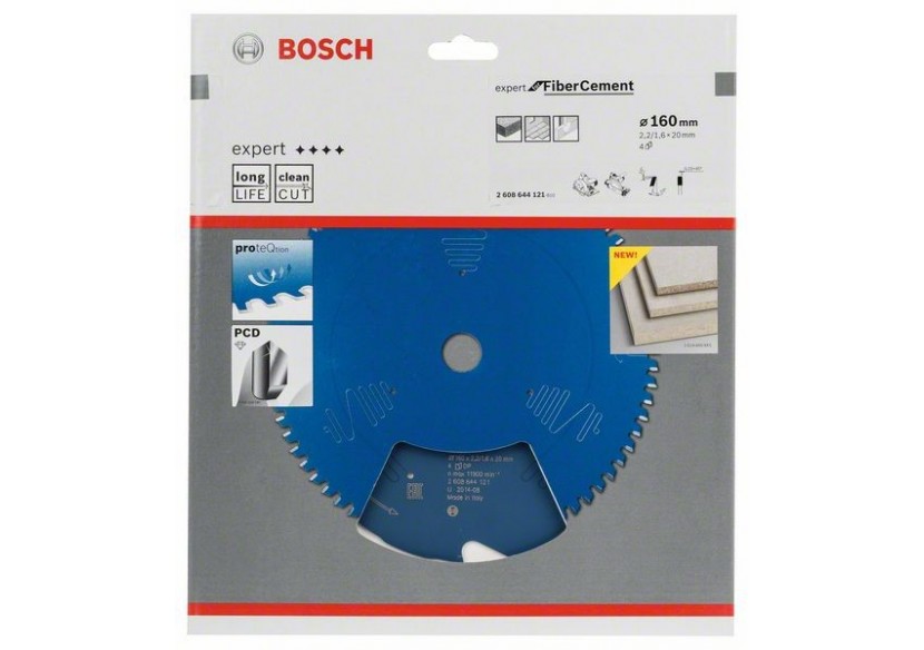 Lame de scie circulaire Expert for Fiber Cement 160 x 20 x 2,2 mm, 4 - 2608644121 - Bosch