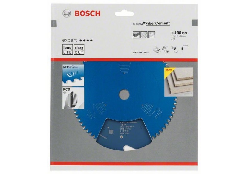 Lame de scie circulaire Expert for Fiber Cement 165 x 20 x 2,2 mm, 4 - 2608644122 - Bosch