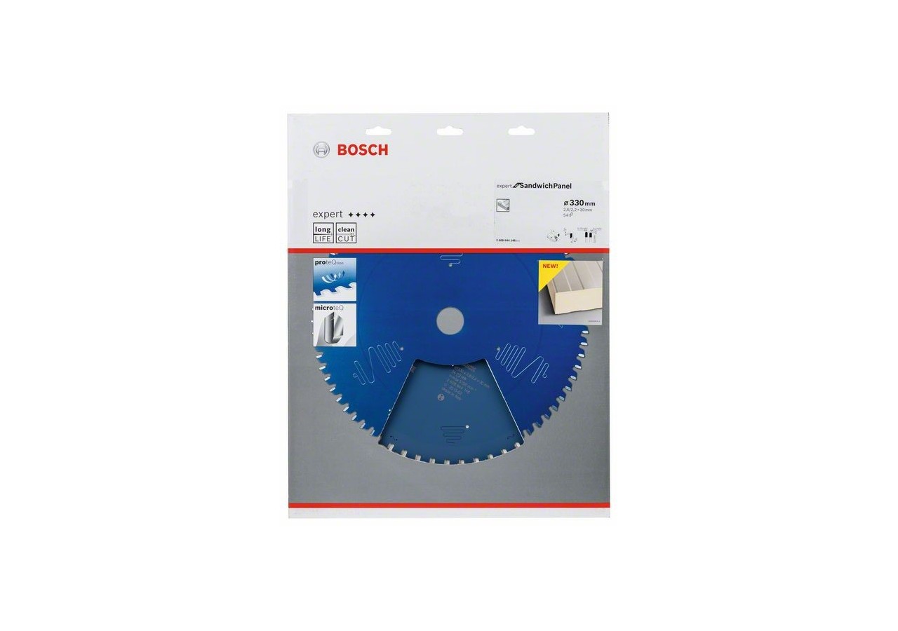 Lame de scie circulaire Expert for Sandwich Panel 330 x 30 x 2,6 mm, 54 - 2608644146 - Bosch