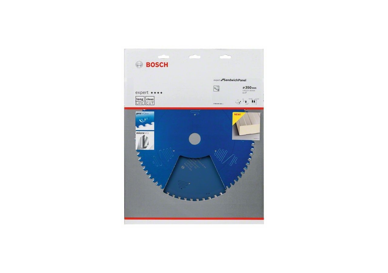 Lame de scie circulaire Expert for Sandwich Panel 350 x 30 x 2,9 mm, 60 - 2608644165 - Bosch