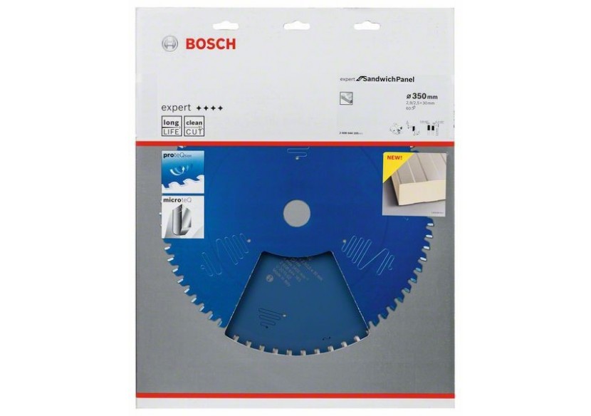 Lame de scie circulaire Expert for Sandwich Panel 350 x 30 x 2,9 mm, 60 - 2608644165 - Bosch Lame de scie circulaire Expert for Sandwich Panel 350 x 30 x 2,9 mm, 60 - 2608644165 - Bosch