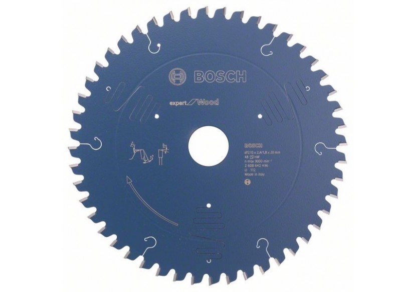 Lame de scie circulaire Expert for Wood 210 x 30 x 2,4 mm, 48 - 2608642496 - Bosch Lame de scie circulaire Expert for Wood 210 x 30 x 2,4 mm, 48 - 2608642496 - Bosch