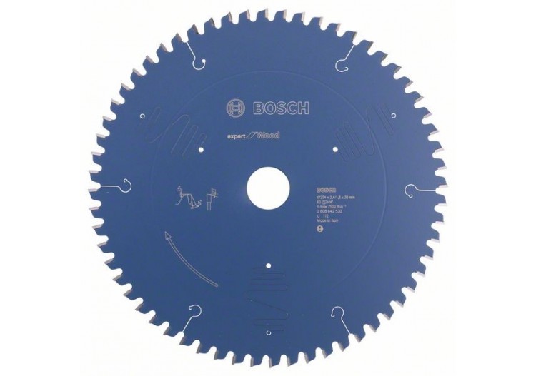Lame de scie circulaire Expert for Wood 254 x 30 x 2,4 mm, 60 - 2608642530 - Bosch