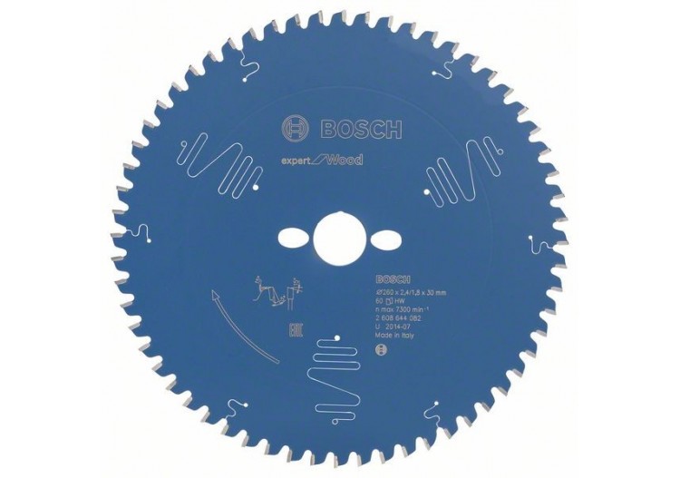 Lame de scie circulaire Expert for Wood 260 x 30 x 2,4 mm, 60 - 2608644082 - Bosch