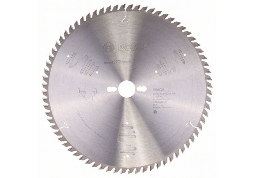 Lame de scie circulaire Expert for Wood 300 x 30 x 3,2 mm, 72 - 2608642510 - Bosch Lame de scie circulaire Expert for Wood 300 x 30 x 3,2 mm, 72 - 2608642510 - Bosch