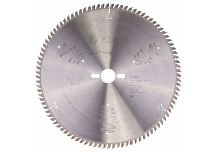 Lame de scie circulaire Expert for Wood 300 x 30 x 3,2 mm, 96 - 2608642511 - Bosch