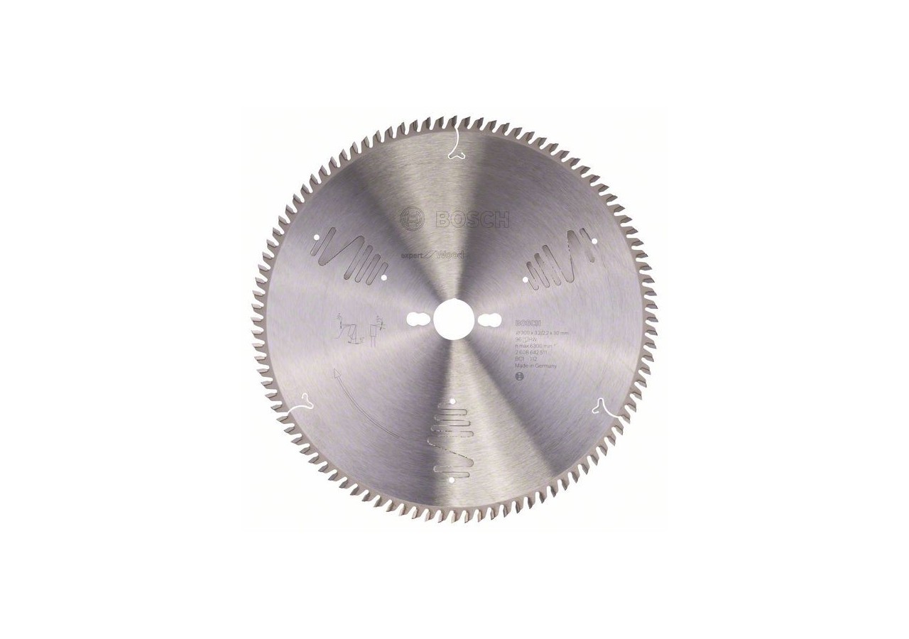 Lame de scie circulaire Expert for Wood 300 x 30 x 3,2 mm, 96 - 2608642511 - Bosch
