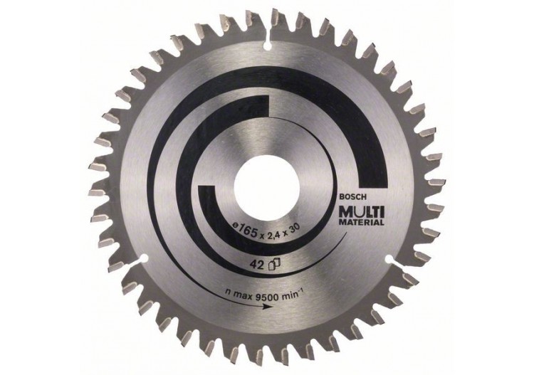 Lame de scie circulaire Multi Material 165 x 30 x 2,4 mm 42 - 2608640519 - Bosch