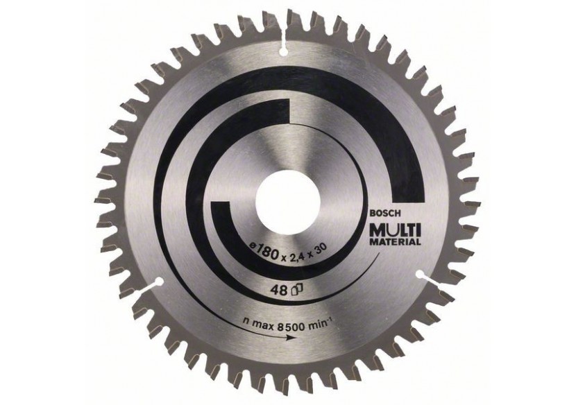 Lame de scie circulaire Multi Material 180 x 30/20 x 2,4 mm 48 - 2608640507 - Bosch Lame de scie circulaire Multi Material 180 x 30/20 x 2,4 mm 48 - 2608640507 - Bosch