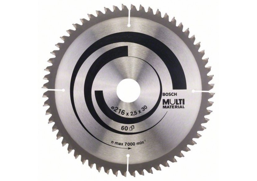 Lame de scie circulaire Multi Material 216 x 30 x 2,5 mm 60 - 2608640446 - Bosch Lame de scie circulaire Multi Material 216 x 30 x 2,5 mm 60 - 2608640446 - Bosch