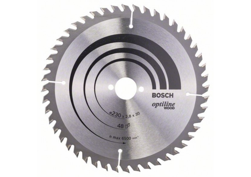 Lame de scie circulaire Optiline Wood 230 x 30 x 2,8 mm, 48 - 2608640629 - Bosch Lame de scie circulaire Optiline Wood 230 x 30 x 2,8 mm, 48 - 2608640629 - Bosch