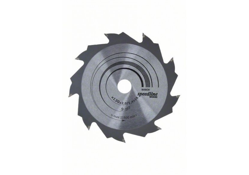 Lame de scie circulaire Speedline Wood 130 x 16 x 2,2 mm, 9 - 2608640774 - Bosch Lame de scie circulaire Speedline Wood 130 x 16 x 2,2 mm, 9 - 2608640774 - Bosch