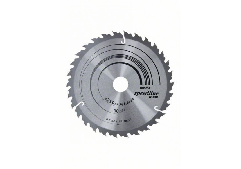 Lame de scie circulaire Speedline Wood 210 x 30 x 2,6 mm, 30 - 2608640803 - Bosch Lame de scie circulaire Speedline Wood 210 x 30 x 2,6 mm, 30 - 2608640803 - Bosch