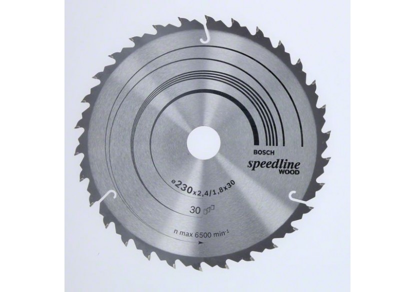 Lame de scie circulaire Speedline Wood 230 x 30 x 2,6 mm, 30 - 2608640805 - Bosch Lame de scie circulaire Speedline Wood 230 x 30 x 2,6 mm, 30 - 2608640805 - Bosch