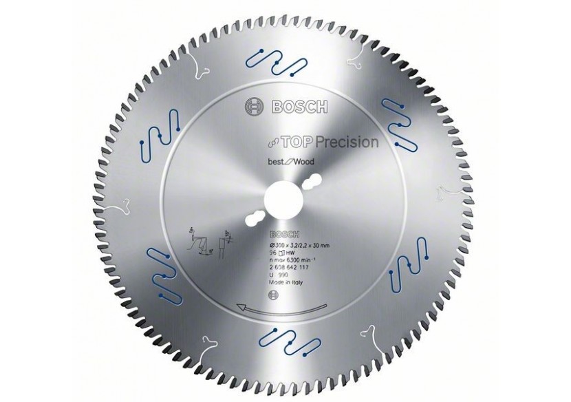 Lame de scie circulaire Top Precision Best for Wood 450 x 30 x 4,4 mm, 66 - 2608642124 - Bosch Lame de scie circulaire Top Precision Best for Wood 450 x 30 x 4,4 mm, 66 - 2608642124 - Bosch