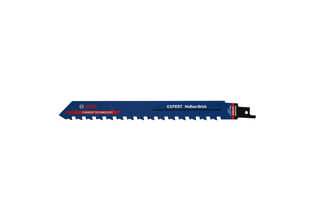 Lame de scie sabre Expert 'Hollow Brick' S 1543 HM 10 pces - 2608900416 - Bosch