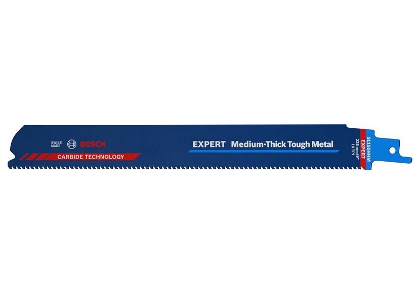 Lame de scie sabre Expert 'Medium-Thick Tough Metal' S 1155 HHM 10 pces - 2608900376 - Bosch Lame de scie sabre Expert 'Medium-Thick Tough Metal' S 1155 HHM 10 pces - 2608900376 - Bosch