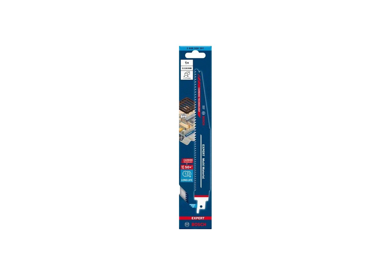Lame de scie sabre Expert 'Multi Material' S 1156 XHM 1 pce - 2608900391 - Bosch