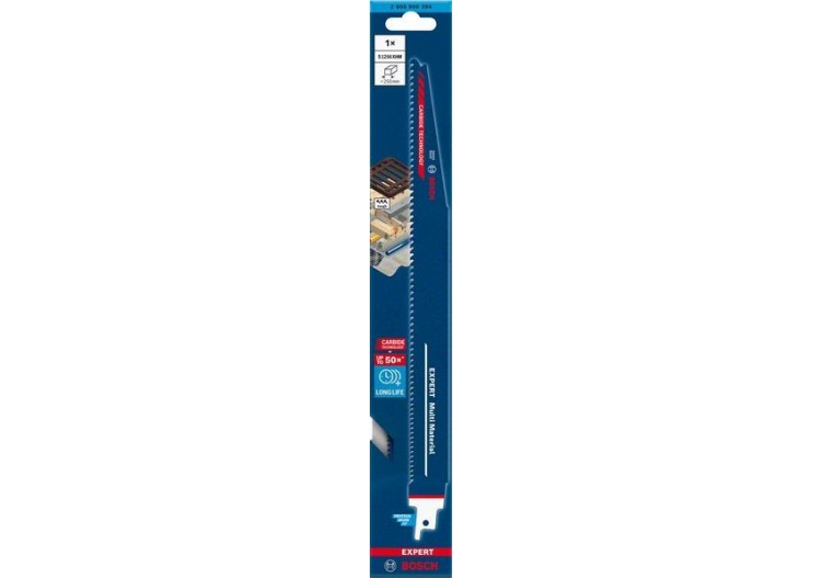 Lame de scie sabre Expert 'Multi Material' S 1256 XHM 1 pce - 2608900394 - Bosch