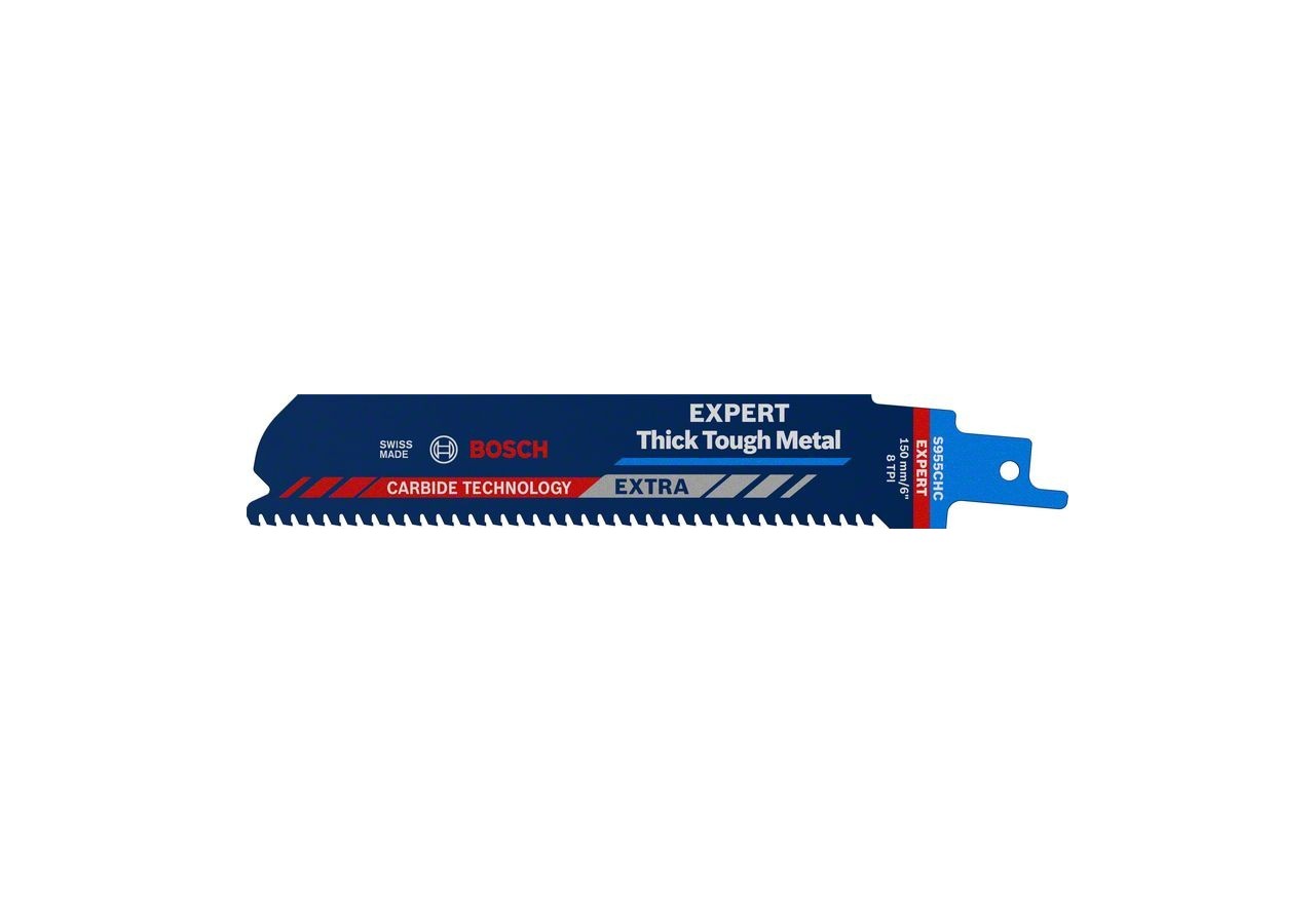 Lame de scie sabre Expert 'Thick Tough Metal' S 955 CHC, 1 pce - 2608900365 - Bosch