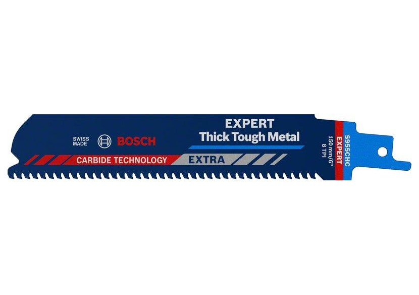 Lame de scie sabre Expert 'Thick Tough Metal' S 955 CHC, 1 pce - 2608900365 - Bosch Lame de scie sabre Expert 'Thick Tough Metal' S 955 CHC, 1 pce - 2608900365 - Bosch