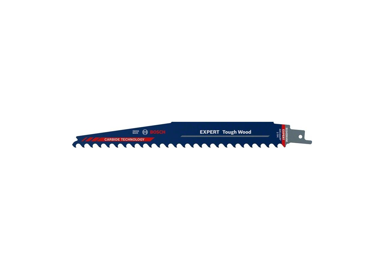 Lame de scie sabre Expert 'Tough Wood' S 1142 KHM 1 pce - 2608900403 - Bosch