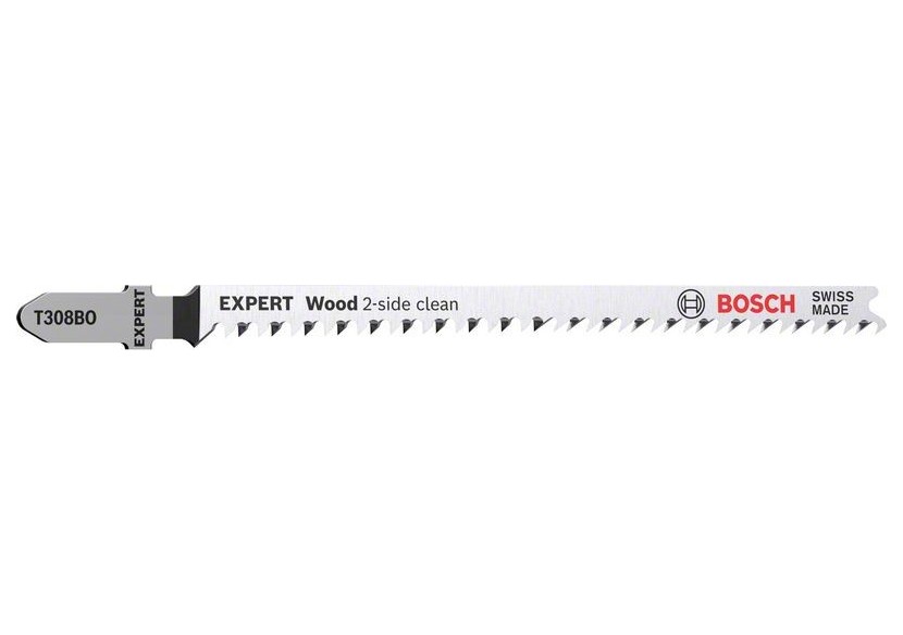 Lame de scie sauteuse Expert 'Wood 2-side clean' T 308 BO, 25 pces - 2608900556 - Bosch Lame de scie sauteuse Expert 'Wood 2-side clean' T 308 BO, 25 pces - 2608900556 - Bosch