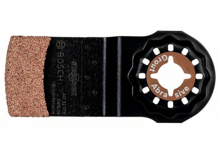 Lame plongeante à concrétion carbure Starlock AIZ 32 RT5 32 x 30 mm - 2609256C48 - Bosch