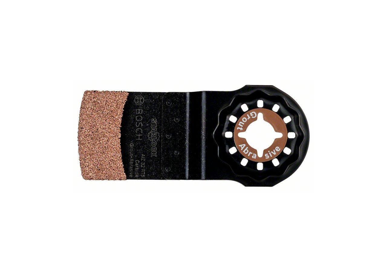 Lame plongeante à concrétion carbure Starlock AIZ 32 RT5 32 x 30 mm - 2609256C48 - Bosch