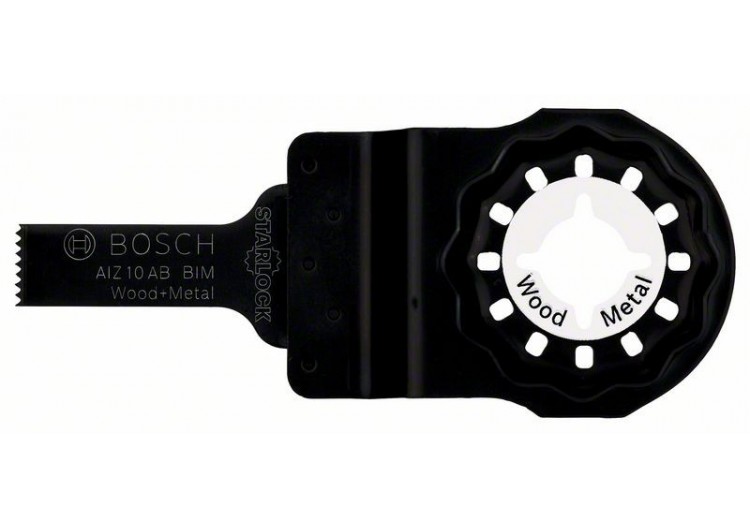 Lame plongeante BIM Starlock AIZ 10 AB Wood and Metal - 2608661641 - Bosch