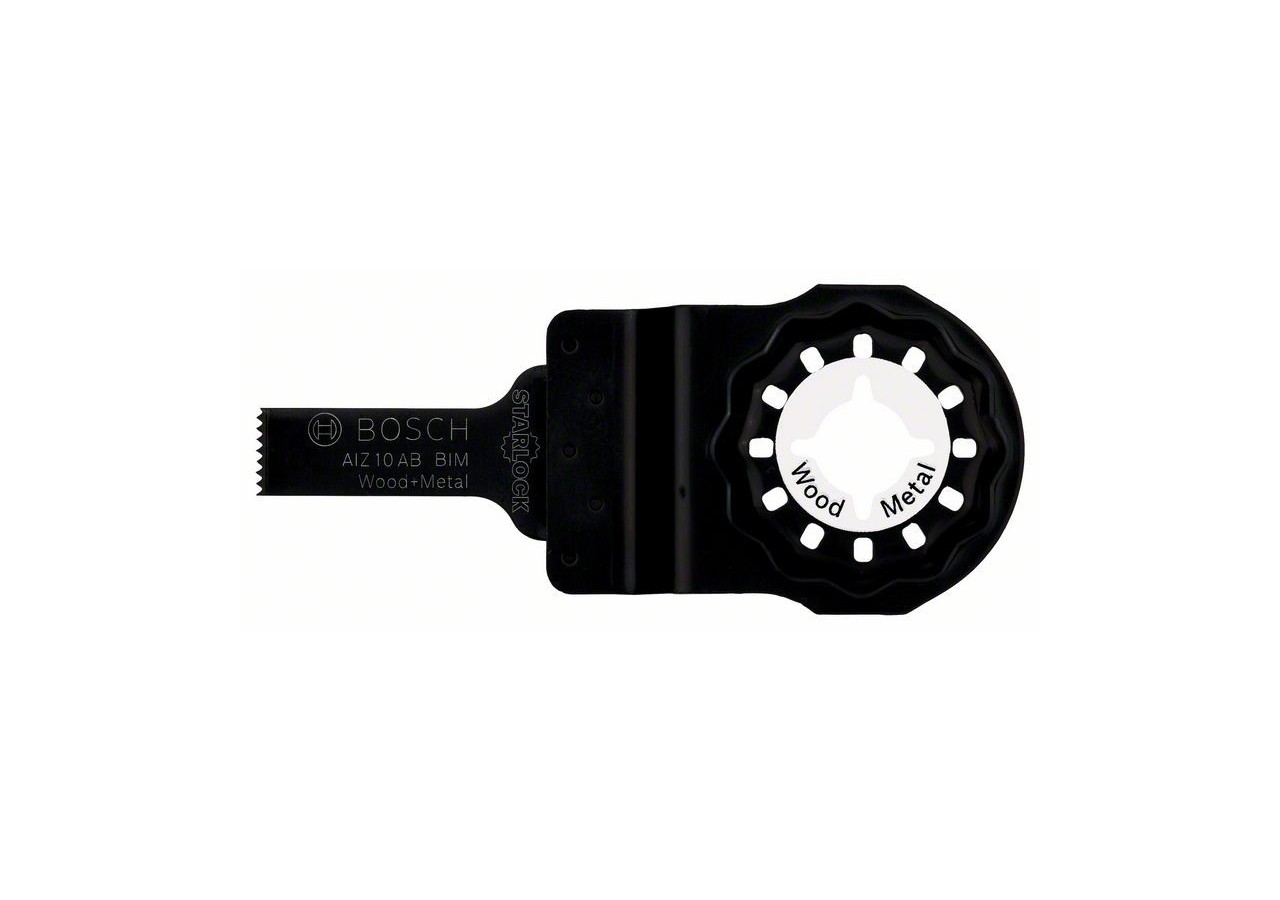 Lame plongeante BIM Starlock AIZ 10 AB Wood and Metal - 2608661641 - Bosch