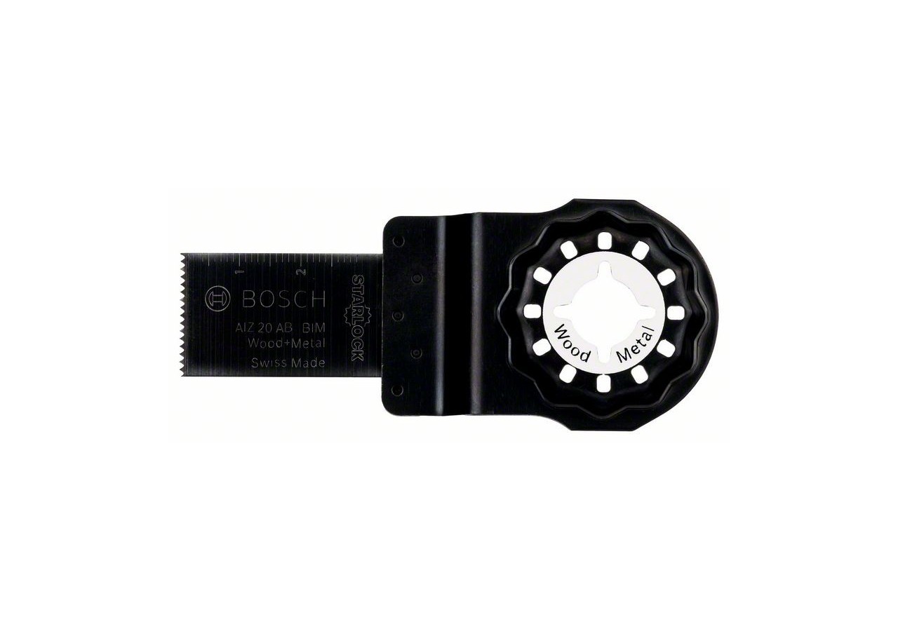 Lame plongeante BIM Starlock AIZ 20 AB Wood and Metal - 2608661628 - Bosch