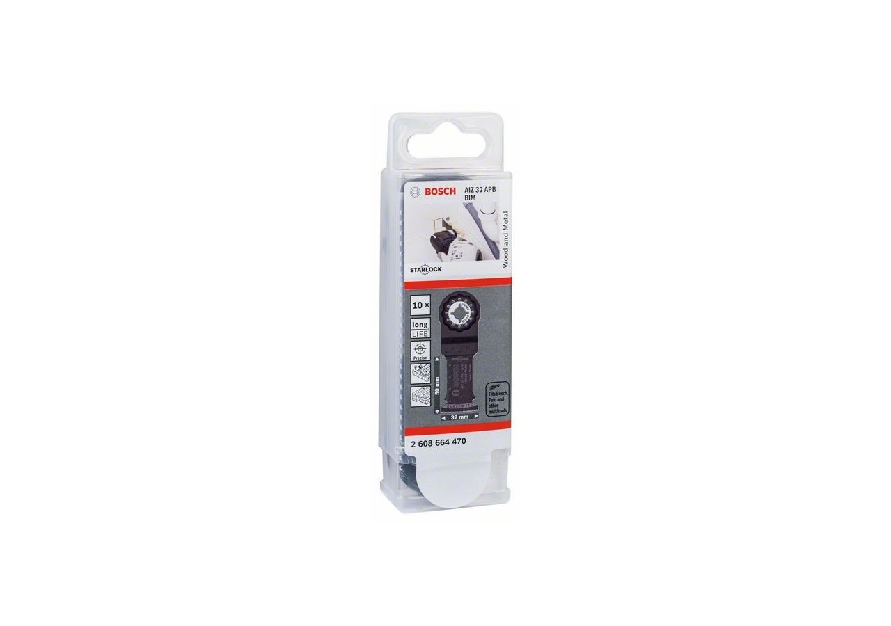 Lame plongeante BIM Starlock AIZ 32 APB Wood and Metal - 2608664470 - Bosch