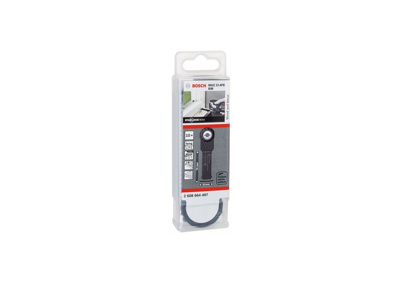 Lame plongeante BIM StarlockMax MAIZ 32 APB Wood and Metal - 2608664497 - Bosch
