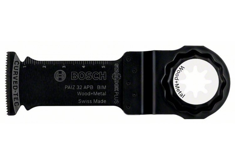 Lame plongeante BIM StarlockPlus PAIZ 32 APB Wood and Metal 60 x 32 mm - 2609256D54 - Bosch