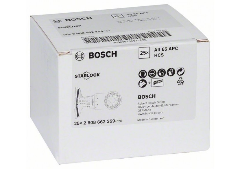Lame plongeante HCS Starlock AII 65 APC Wood - 2608662359 - Bosch Lame plongeante HCS Starlock AII 65 APC Wood - 2608662359 - Bosch