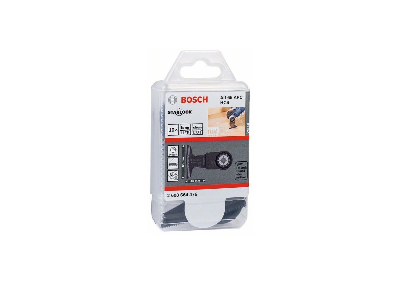 Lame plongeante HCS Starlock AII 65 APC Wood - 2608664476 - Bosch