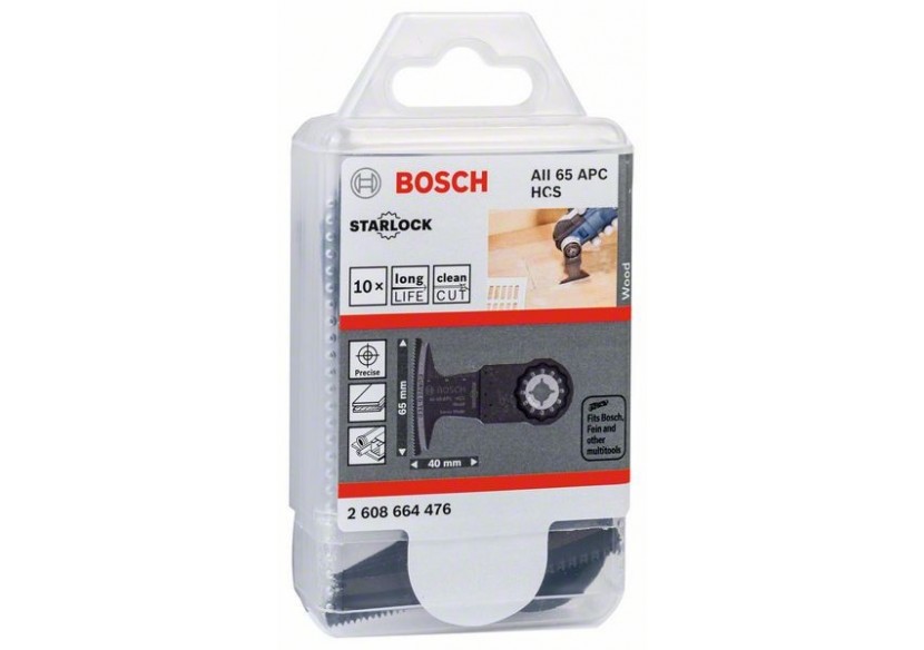 Lame plongeante HCS Starlock AII 65 APC Wood - 2608664476 - Bosch Lame plongeante HCS Starlock AII 65 APC Wood - 2608664476 - Bosch