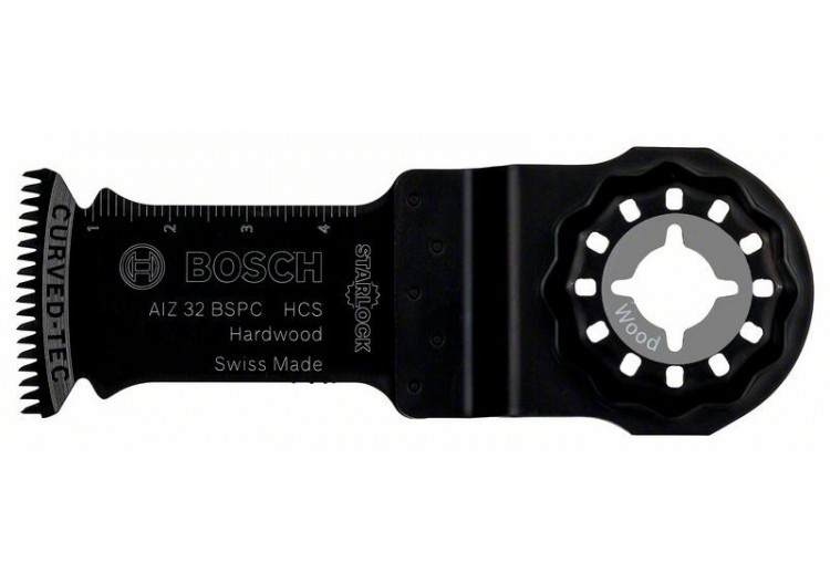 Lame plongeante HCS Starlock AIZ 32 BSPC Hard Wood - 2608662360 - Bosch