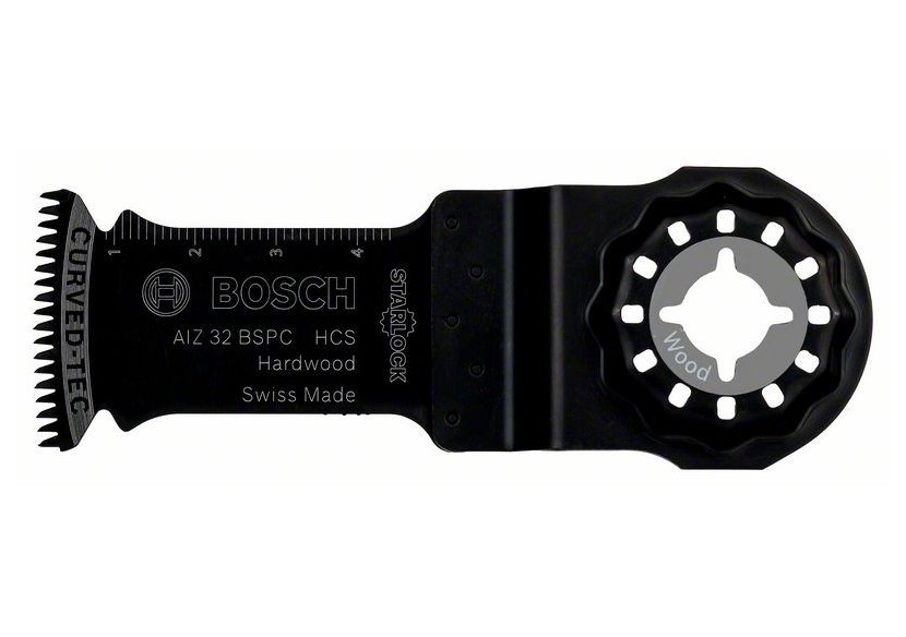 Lame plongeante HCS Starlock AIZ 32 BSPC Hard Wood - 2608664481 - Bosch