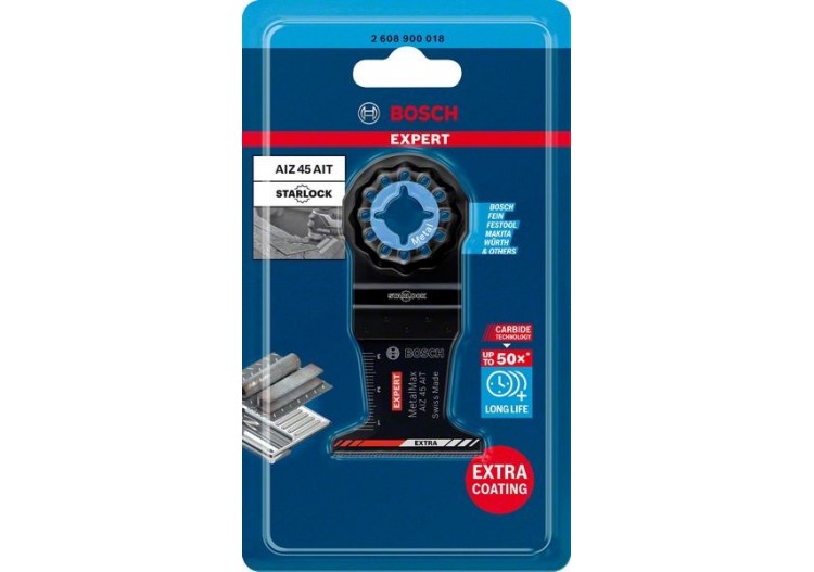 Lame pour outil multifonctions Expert MetalMax AIZ 45 AIT 45 mm - 2608900018 - Bosch