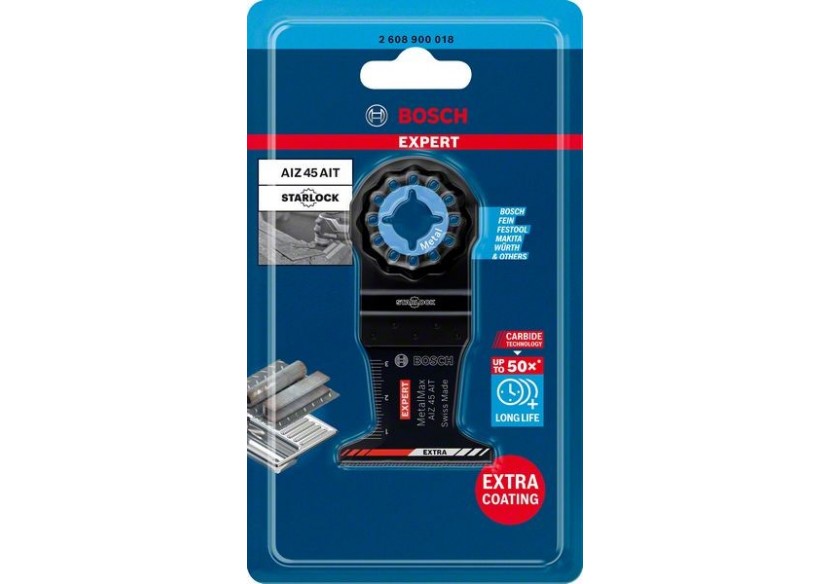 Lame pour outil multifonctions Expert MetalMax AIZ 45 AIT 45 mm - 2608900018 - Bosch